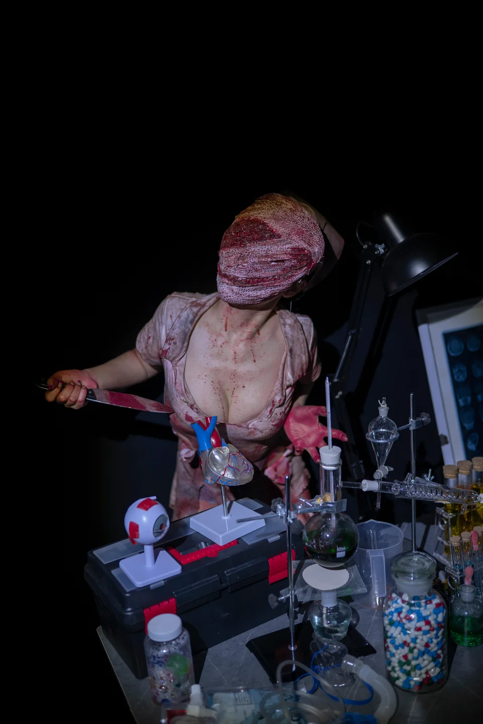 Bangni邦尼 - No.070 寂静岭护士 [90P,4V-1.19GB] tg@simisebaisi 【丝足阁】076.webp